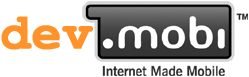 Logo for dev.mobi.