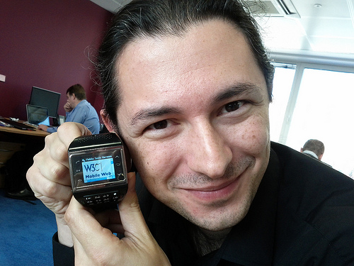 Watch Phone showing W3C