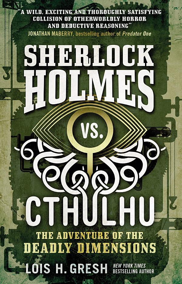 Book cover with eldritch design.