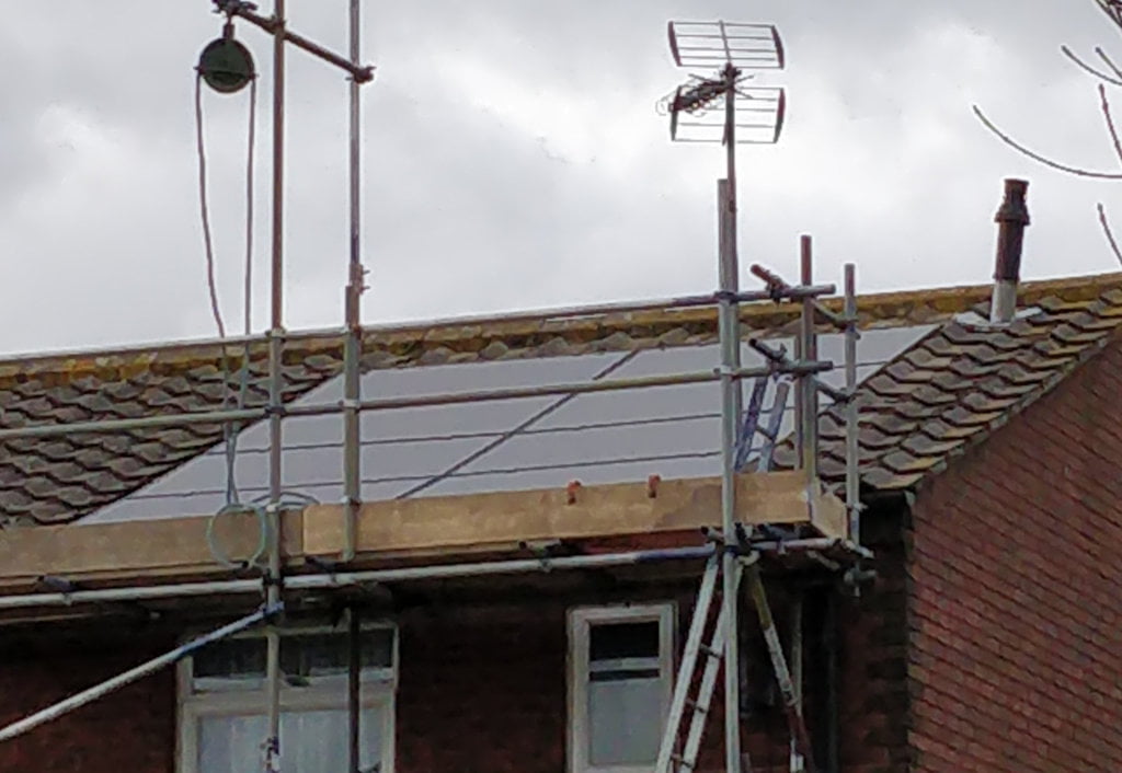 Roof of our house.