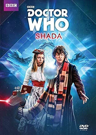 The Doctor and Romana stare at a grey orb.
