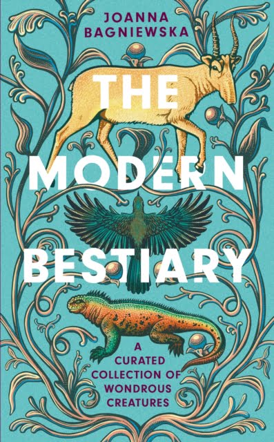 Illustrated animals on a book cover.