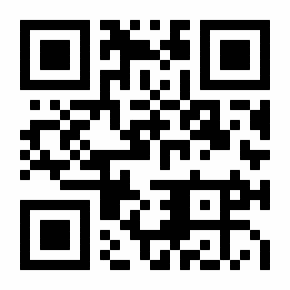 A QR code zooming in on itself.
